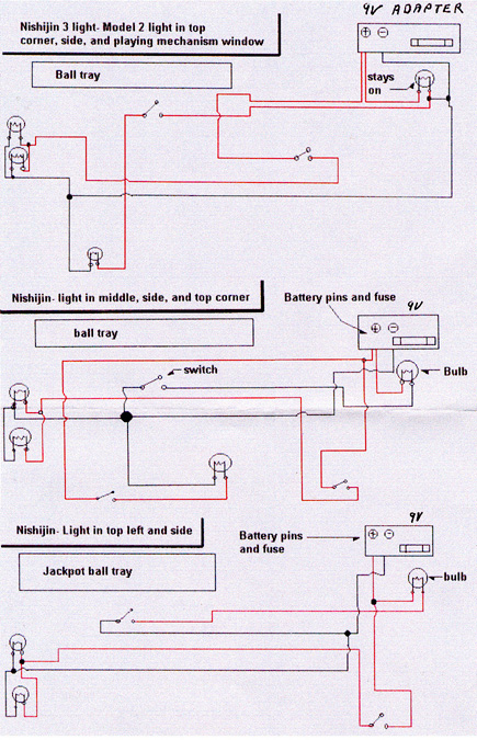 Instructions Pachinko Machine Directions Spiral Bound Manual 