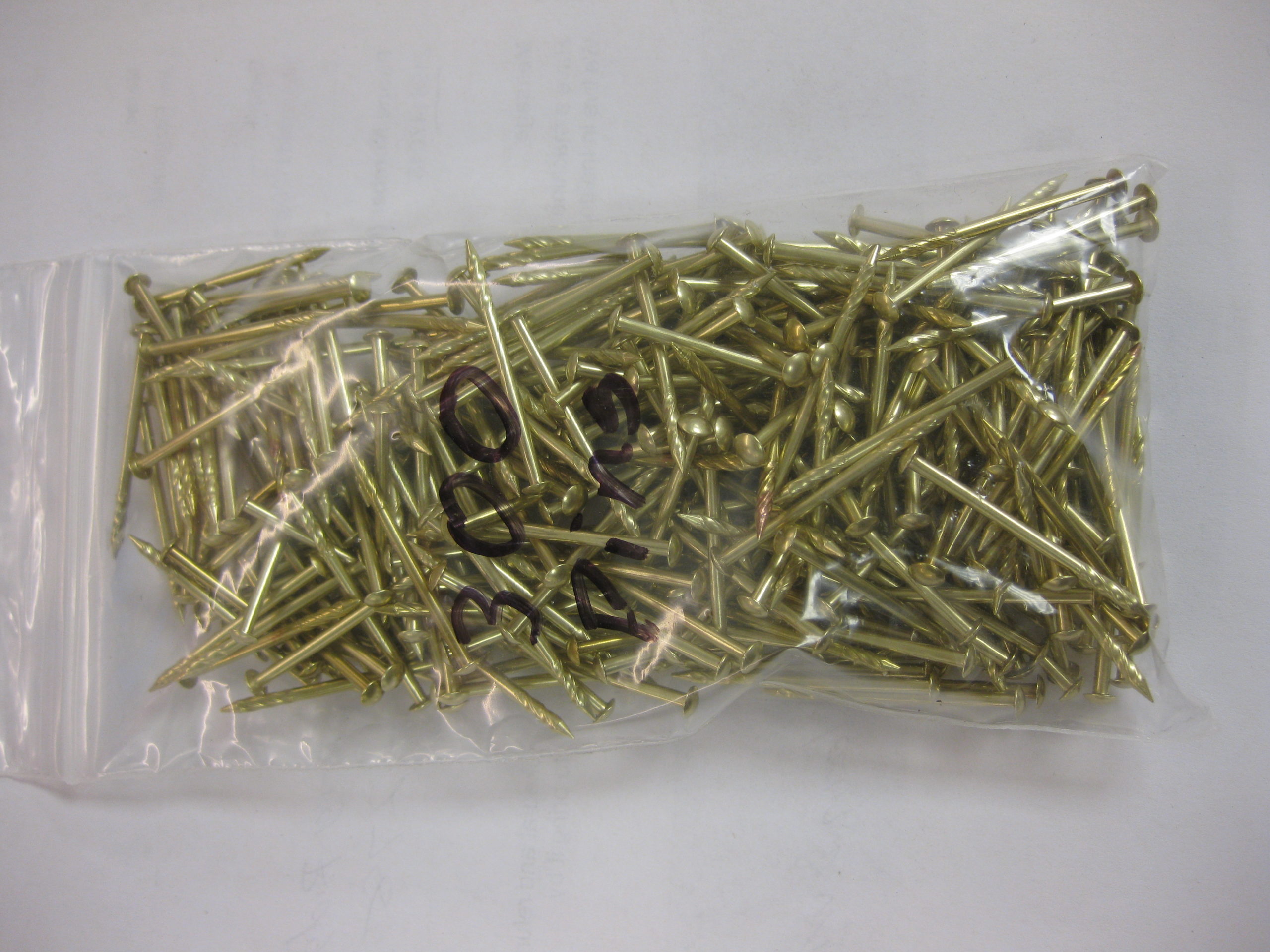 300 Used Playfield Pins- Polished